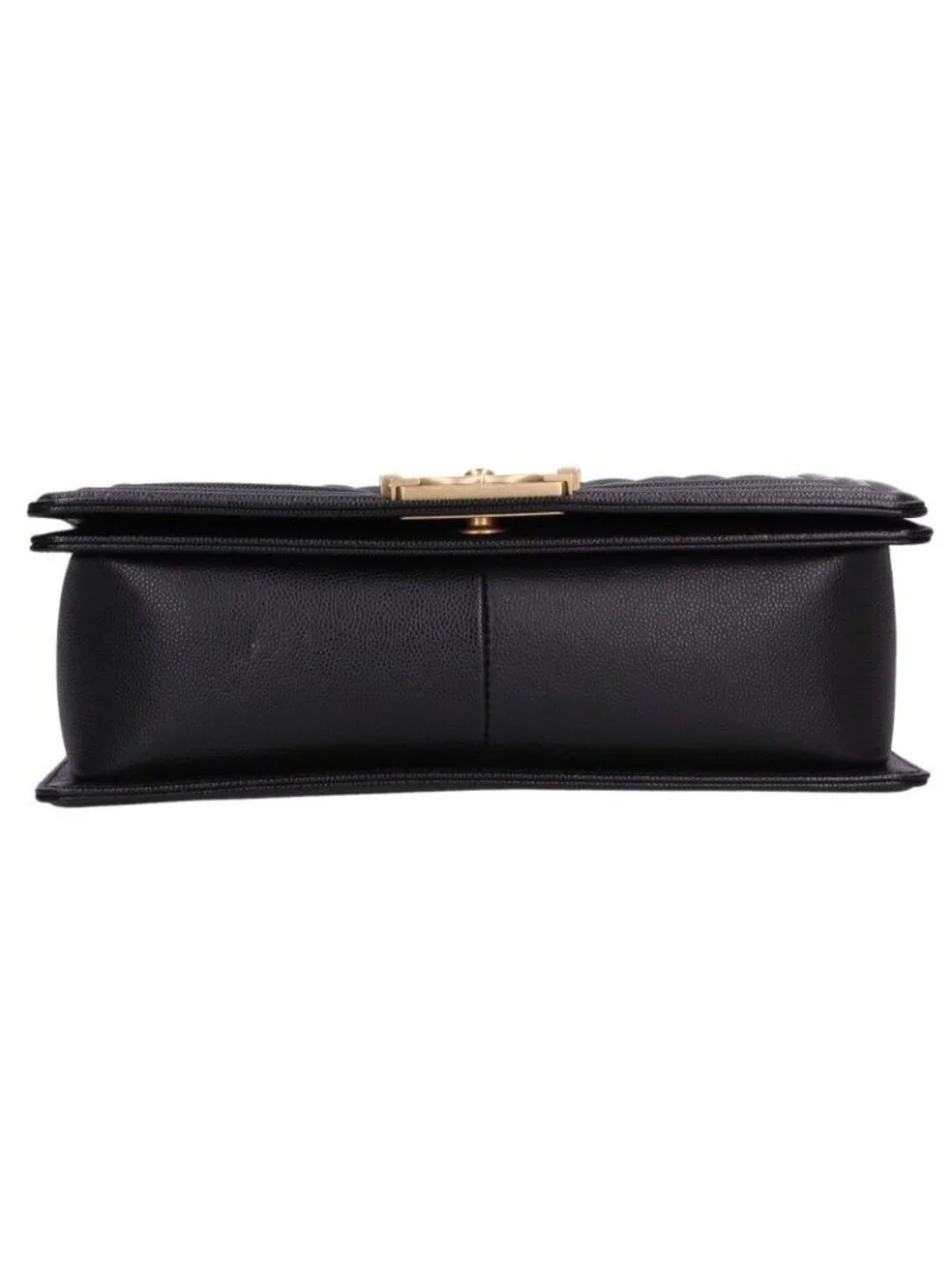 Chanel Boy 25 Caviar Leather Chain Shoulder Bag 25